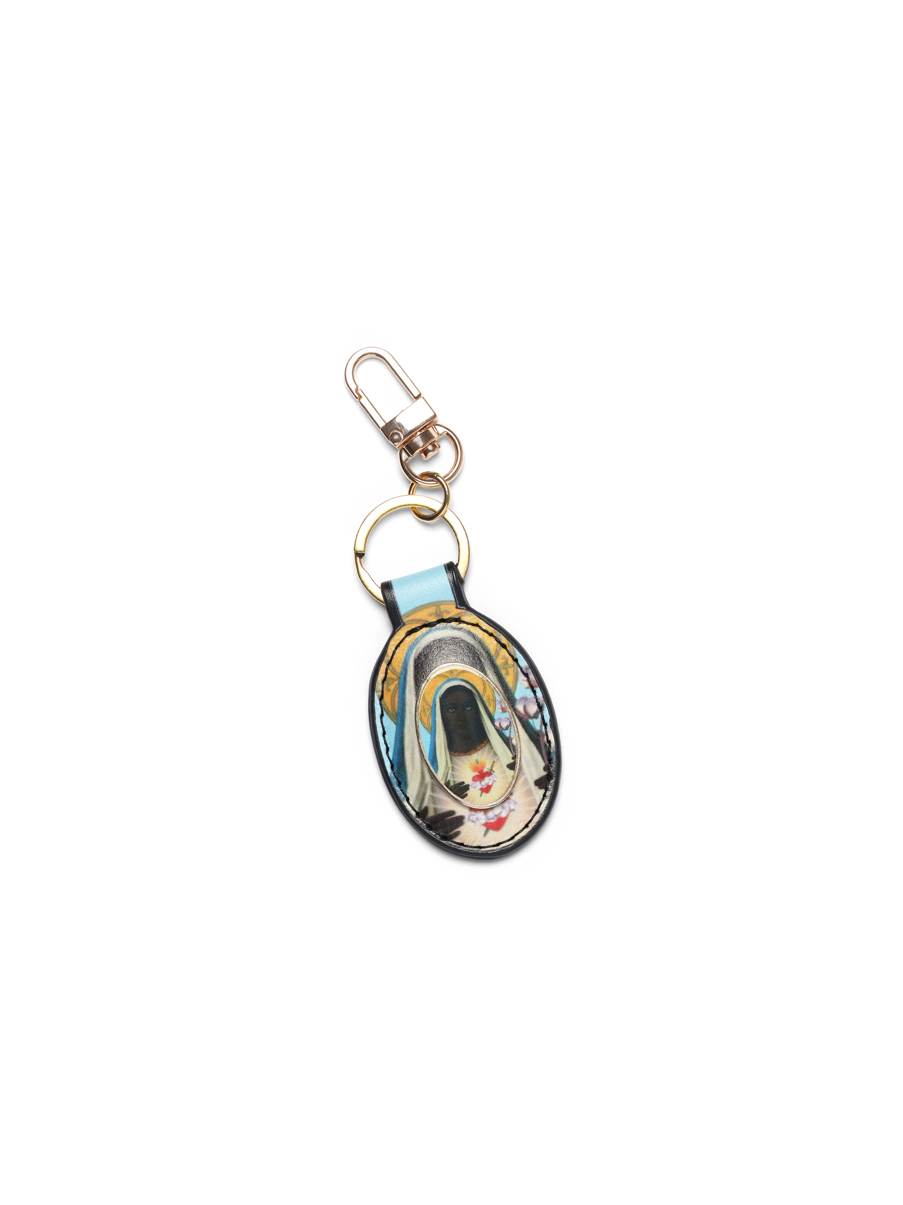 Black Mary Key Fob
