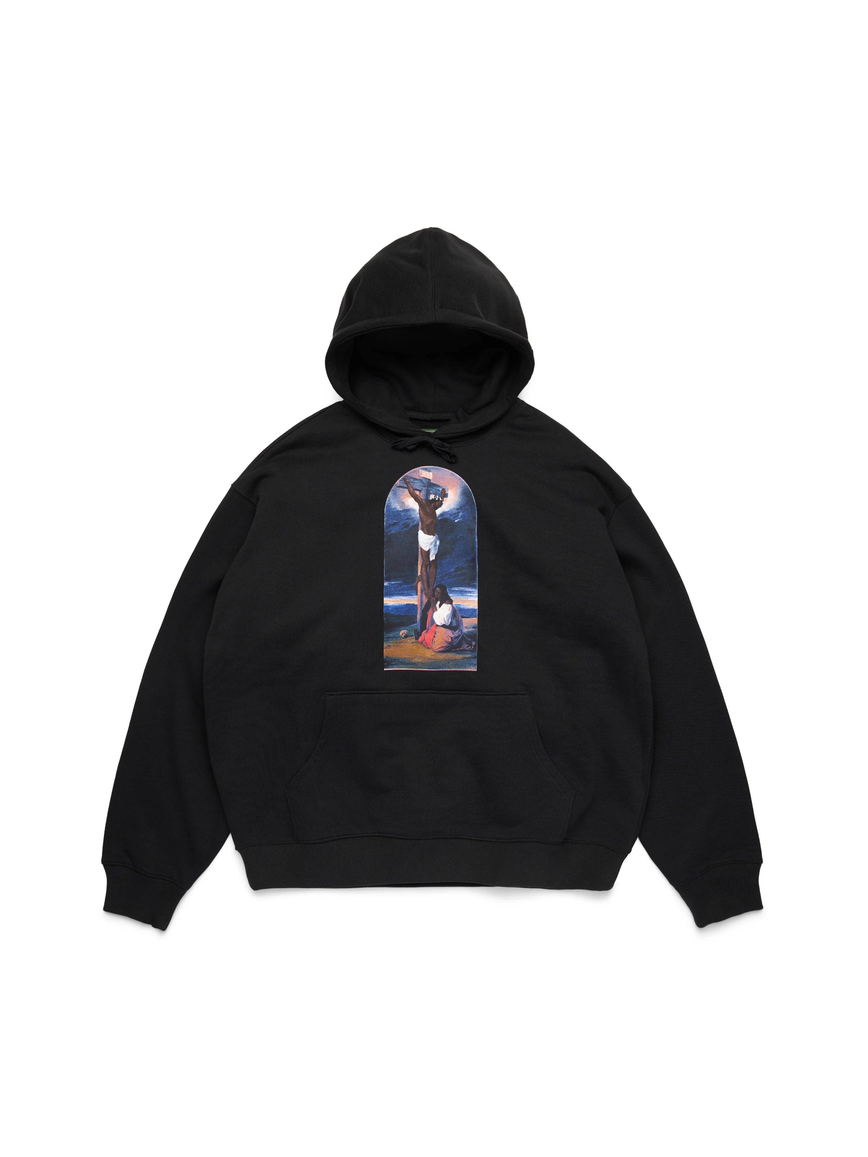 Seasonal Biblical Hoodie Black